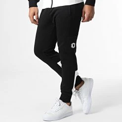 Meilleure affaire 🎉 Ensemble Sweat Zippé Capuche Et Pantalon Jogging Everest Noir Blanc de Comme Des Loups ❤️ -Comme Des Loups Soldes comme des loups 340712 EVEREST NOIR BLANC 20221031T162321 04