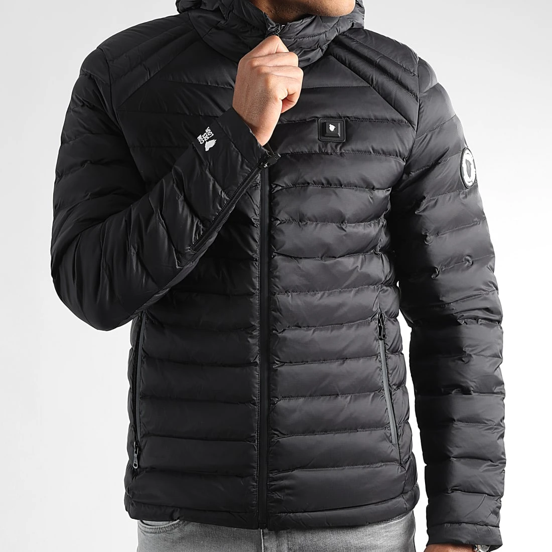 Meilleure vente 👍 Doudoune Capuche Chauffante Otawa Noir de Comme Des Loups ✔️ 5 Meilleure vente 👍 Doudoune Capuche Chauffante Otawa Noir de Comme Des Loups ✔️ – Image 3