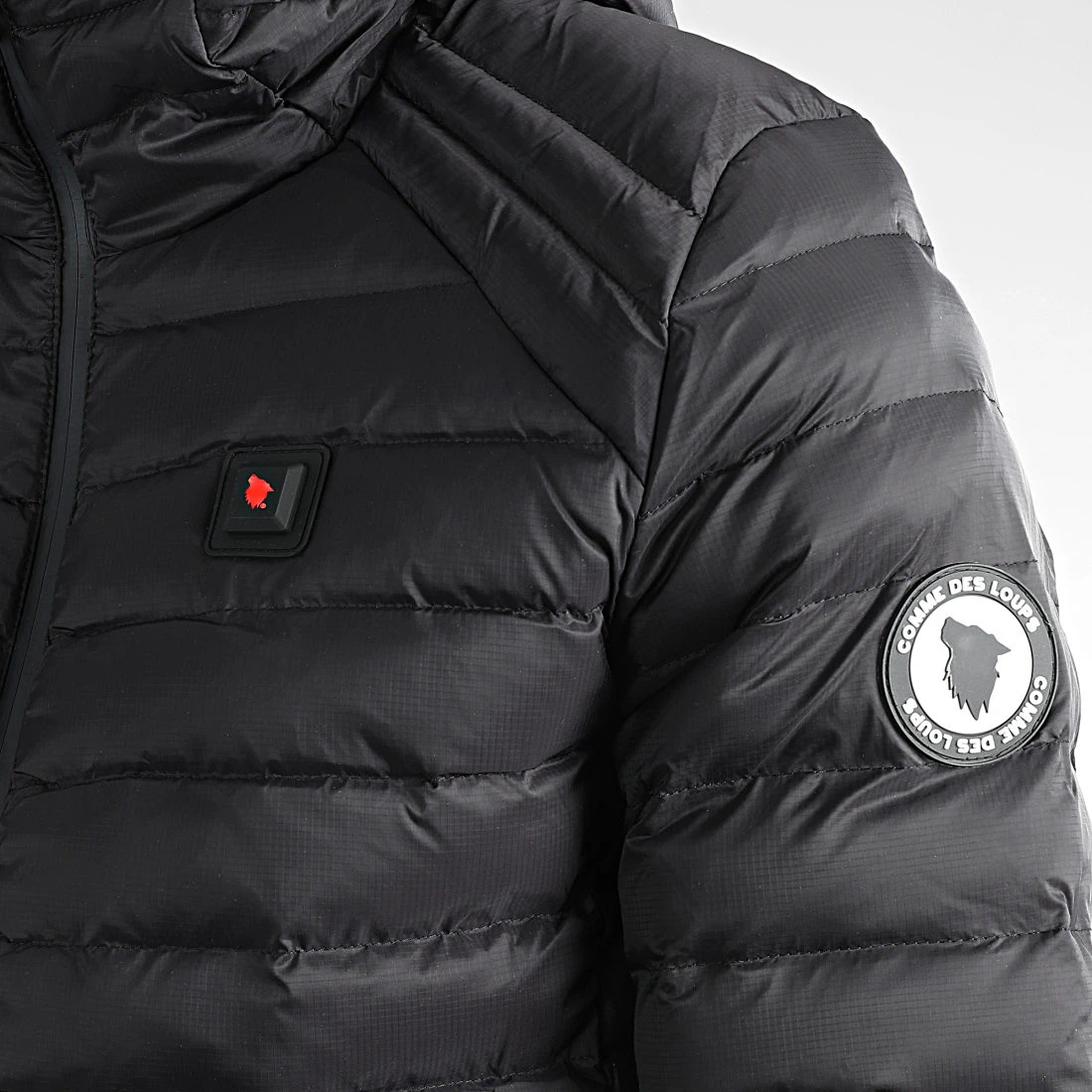 Meilleure vente 👍 Doudoune Capuche Chauffante Otawa Noir de Comme Des Loups ✔️ 4 Meilleure vente 👍 Doudoune Capuche Chauffante Otawa Noir de Comme Des Loups ✔️ – Image 2