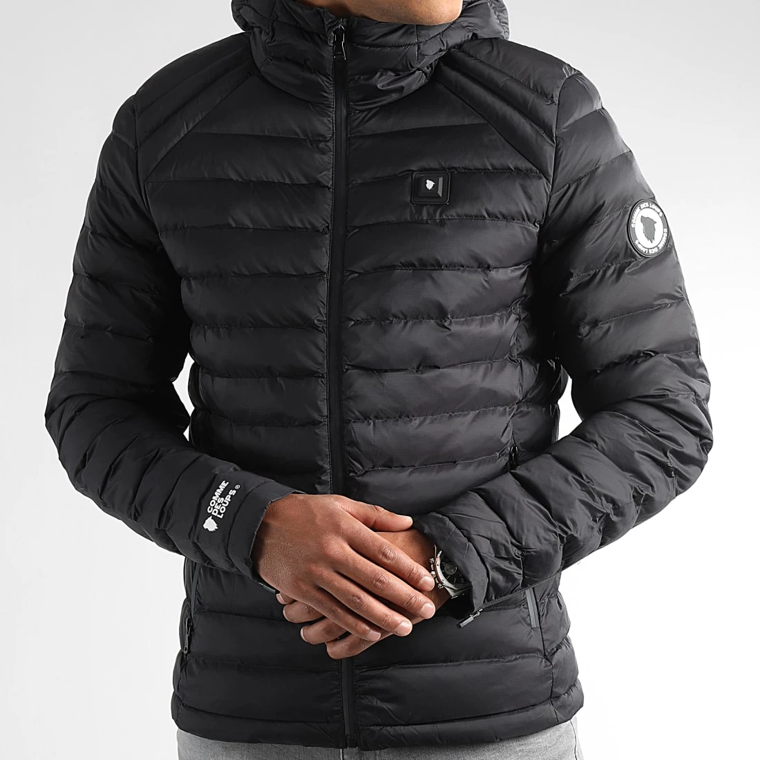 Meilleure vente 👍 Doudoune Capuche Chauffante Otawa Noir de Comme Des Loups ✔️ 3 Meilleure vente 👍 Doudoune Capuche Chauffante Otawa Noir de Comme Des Loups ✔️