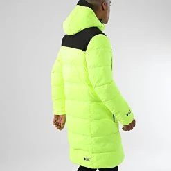 Budget 🎉 Doudoune Capuche Longue Chauffante Alaska Jaune Fluo de Comme Des Loups 🌟 -Comme Des Loups Soldes comme des loups 345504 ALASKA VERT FLUO 20221028T155109 04