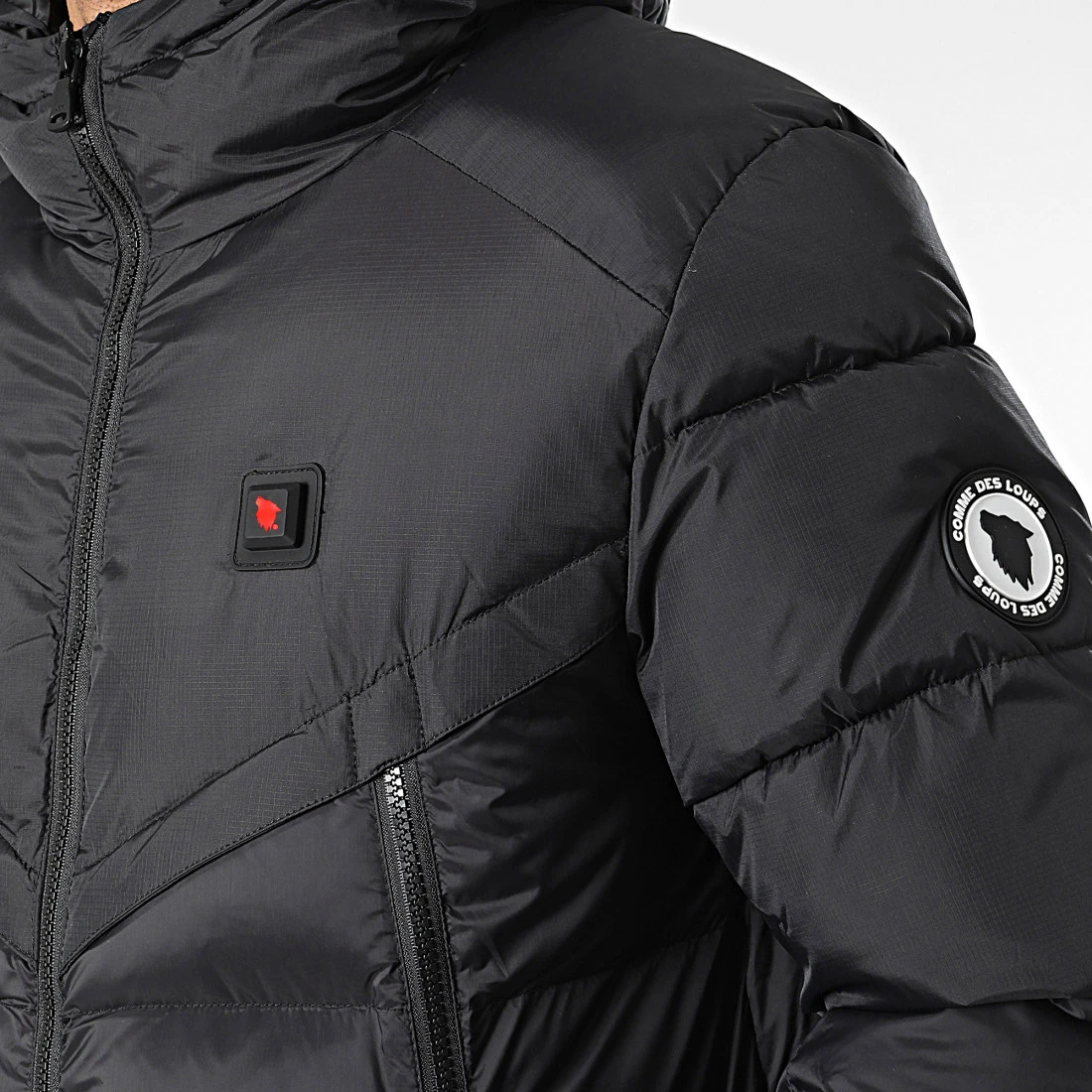 Acheter 🥰 Doudoune Chauffante Capuche Tottenham Noir de Comme Des Loups ✨ 4 Acheter 🥰 Doudoune Chauffante Capuche Tottenham Noir de Comme Des Loups ✨ – Image 2