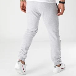 Top 10 ⭐ Pantalon Jogging Essential N2 2120213 Gris Chiné de Le Coq Sportif 👍 -Comme Des Loups Soldes le coq sportif 268462 2120213 20210604T145634 04