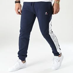 De gros ❤️ Pantalon Jogging Saison 2 N1 2210531 Bleu Marine de Le Coq Sportif ⌛