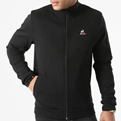 Meilleure affaire ✨ Veste Zippée Essential N3 2120206 Noir de Le Coq Sportif ✨ -Comme Des Loups Soldes le coq sportif 291626 2120206 20211118T155519 03