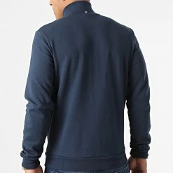 Tout neuf ⭐ Veste Zippée Essential N3 2120207 Bleu Marine de Le Coq Sportif 🌟 -Comme Des Loups Soldes le coq sportif 291628 2120207 20211118T162611 04