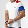 Coupon 👏 Tee Shirt Bat N1 2210554 Blanc de Le Coq Sportif 🧨 -Comme Des Loups Soldes le coq sportif 291630 2210554 20211209T153051 01