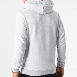 Top 10 ✔️ Sweat Capuche Essential N1 2210364 Gris Chiné de Le Coq Sportif 🔔 -Comme Des Loups Soldes le coq sportif 291637 2210364 20211118T153211 04