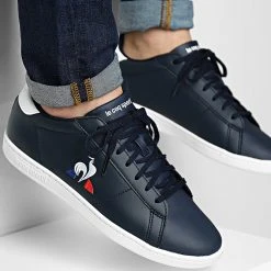 Top 10 🎁 Baskets CourtSet 2121225 ✨ Dress Blues Optical White de Le Coq Sportif ⌛