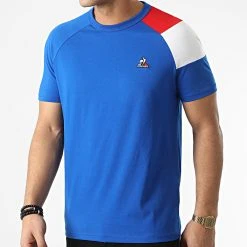 Budget 🌟 Tee Shirt BAT N1 2210556 Bleu Roi de Le Coq Sportif ✔️