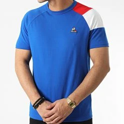 Budget 🌟 Tee Shirt BAT N1 2210556 Bleu Roi de Le Coq Sportif ✔️ -Comme Des Loups Soldes le coq sportif 293938 2210556 20211209T154837 03