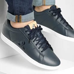 Grosses soldes 👏 Baskets CourtMatch BBR Premium 2210107 🤩 Dress Blues de Le Coq Sportif ✨