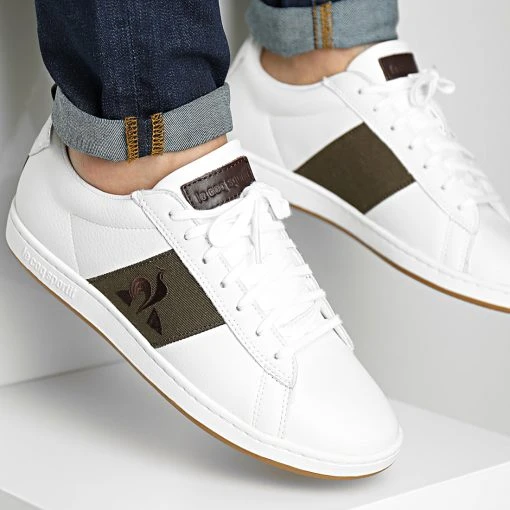 Budget 🔔 Baskets CourtClassic Country 2210253 Optical White de Le Coq Sportif 🧨 -Comme Des Loups Soldes le coq sportif 298330 2210253 20220117T152824 01