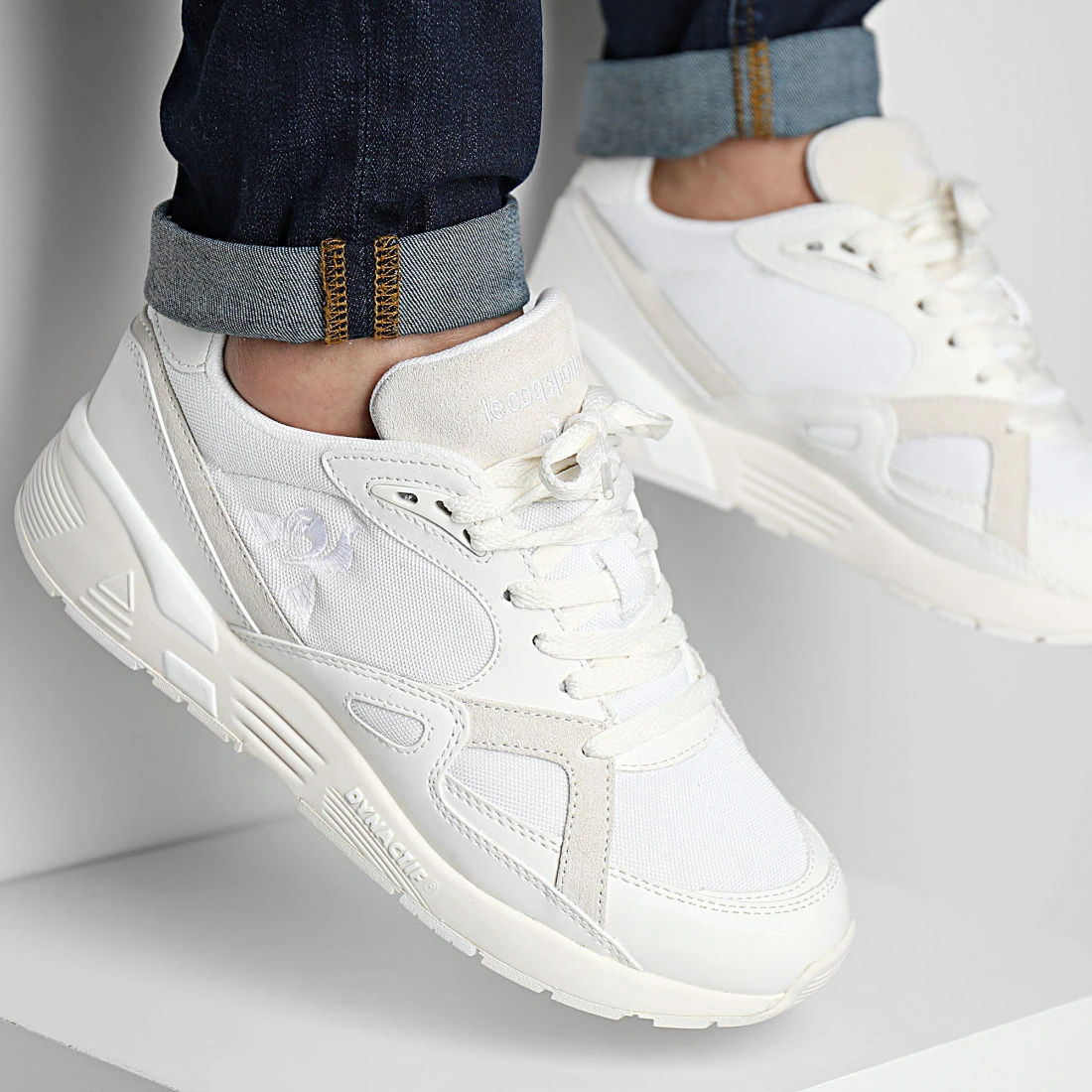 Meilleur prix ⌛ Baskets LCS R850 2210745 Optical White de Le Coq Sportif ✔️ 3 Meilleur prix ⌛ Baskets LCS R850 2210745 Optical White de Le Coq Sportif ✔️