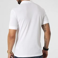 De gros ⌛ Polo Manches Courtes 2121093 Blanc de Le Coq Sportif ⭐ -Comme Des Loups Soldes le coq sportif 322059 2121093 20220613T154340 04