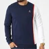 Le moins cher ✔️ Sweat Crewneck 2220289 Bleu Marine Blanc de Le Coq Sportif 🌟 -Comme Des Loups Soldes le coq sportif 322070 2220289 20220613T154611 03