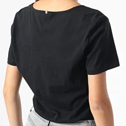 Tout neuf 👏 Tee Shirt Femme Col V 2220568 Noir de Le Coq Sportif ✨ -Comme Des Loups Soldes le coq sportif 322098 2220568 20220721T161625 04