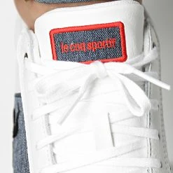 Budget ❤️ Baskets CourtClassic Workwear Leather 2220191 Optical White ✔️ Dress Blue de Le Coq Sportif ⌛ -Comme Des Loups Soldes le coq sportif 325946 2220191 20220624T150024 03