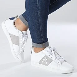 Acheter 🤩 Baskets CourtClassic Animal 2220212 Optical White State Blue de Le Coq Sportif 🥰 -Comme Des Loups Soldes le coq sportif 326031 2220212 20220728T094303 03