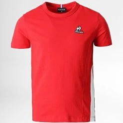 Top 10 ✔️ Tee 🔥 Shirt Enfant 2210498 Rouge de Le Coq Sportif ⌛