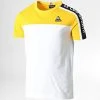 Nouveau ✔️ Tee 😉 Shirt Enfant 2210506 Blanc Jaune de Le Coq Sportif ✔️ -Comme Des Loups Soldes le coq sportif 326710 2210506 20220708T160239 01