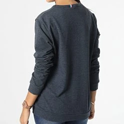 Nouveau 🥰 Sweat Crewneck Femme 2210525 Gris Anthracite de Le Coq Sportif ✔️ -Comme Des Loups Soldes le coq sportif 326717 2210525 20220713T152909 04