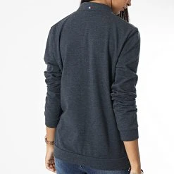 Le moins cher 🌟 Veste Zippée Femme 2210527 Gris Anthracite de Le Coq Sportif 🎁 -Comme Des Loups Soldes le coq sportif 326719 2210527 20220713T152837 04