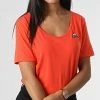 Meilleur prix 🥰 Tee Shirt Femme 2210799 Orange de Le Coq Sportif 🥰 -Comme Des Loups Soldes le coq sportif 326727 2210799 20220715T154557 01