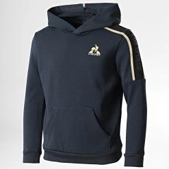 Vente flash 🎁 Sweat Capuche Enfant 2210834 Bleu Marine de Le Coq Sportif 🥰