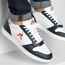 Vente flash 👏 Baskets Breakpoint Tricolore 2220256 Optical White de Le Coq Sportif 😀