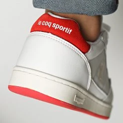 Meilleure vente 👍 Baskets Breakpoint 2220253 Optical White Fiery Red de Le Coq Sportif 😉 -Comme Des Loups Soldes le coq sportif 329152 2220253 20220727T150030 04