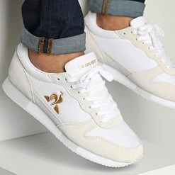 Meilleur prix 🎁 Baskets Alpha Metallic 2220387 Triple White de Le Coq Sportif 👏